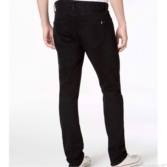 American Rag Ripped Distressed Blue Black Jeans Men’s Sz 38/30 - Picture 2 of 13